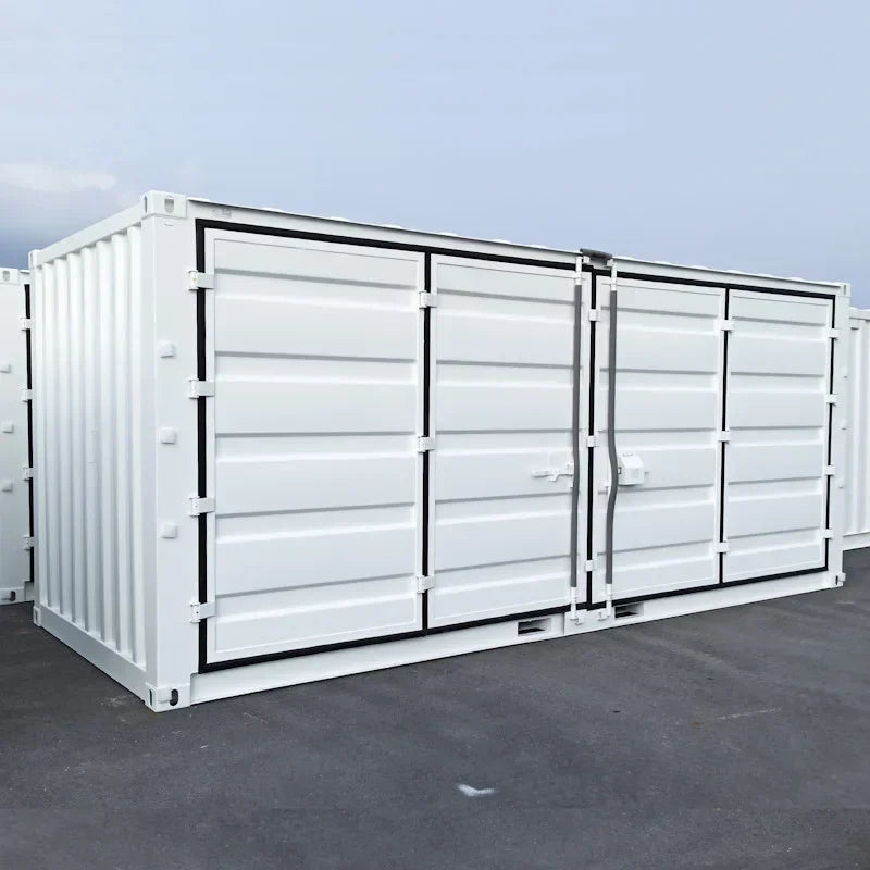 NEUER 20-FUSS-LAGERCONTAINER MIT OFFENEN SEITEN